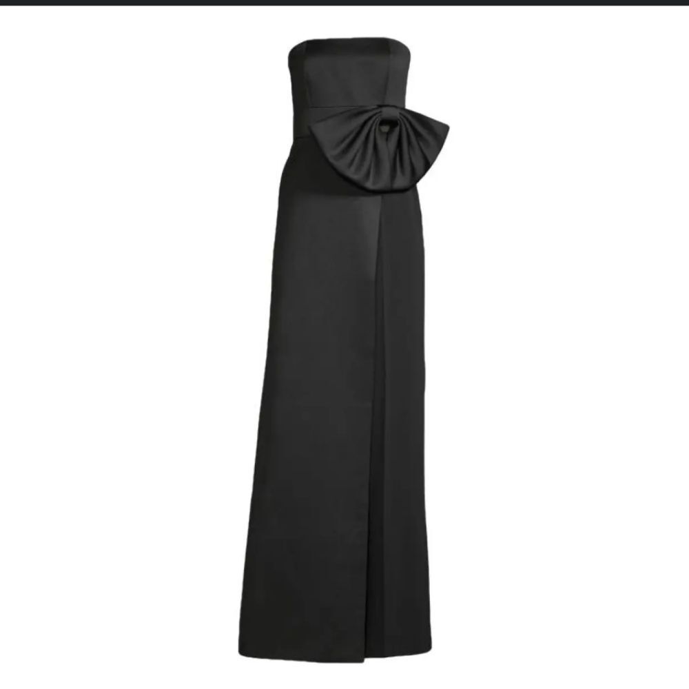 NWT Jay Godfrey Kings Strapless Jumpsuit with Bow Waist Overskirt